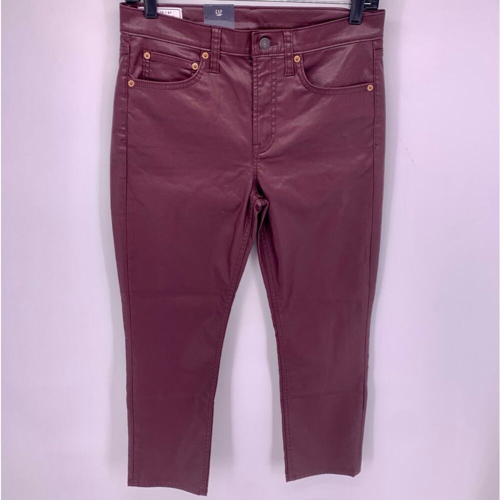 Gap Vintage Slim Coated Mid Rise Jeans Women’s Size 28